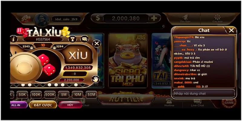 Ưu điểm vượt trội khi chơi Tài xỉu Sunwin